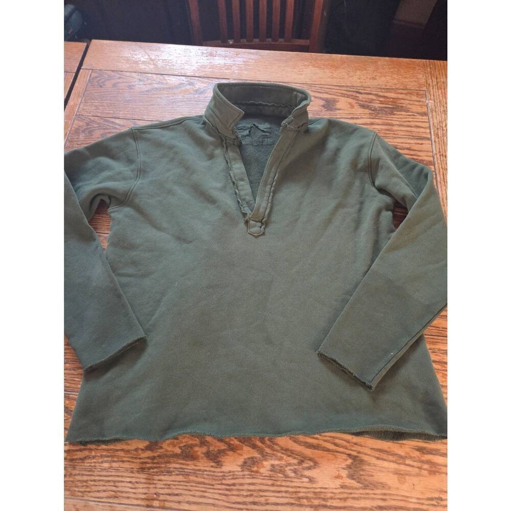 Frank&Eileen Patrick triple fleece in green sz Large
